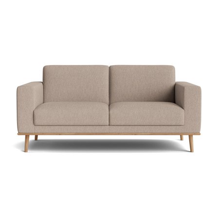 Norse 2.5 personers sofa - Alpine Mørk Beige - Slidstærk og komfortabel sofa - 184x87x87cm - Perfekt til stuen - Sofa