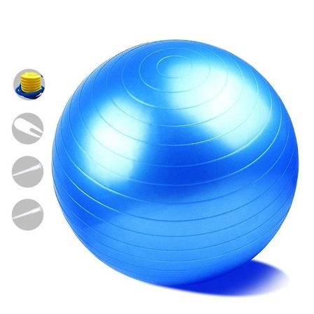 Yoga Bold - Balance Bold Til Fitness, Træning, Pilates - Til Kærestyrke Og Mavemuskeltræning