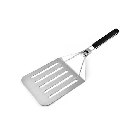 Ruostumattomasta teräksestä valmistettu kakunsiirtolapio, paksu pizza-lapio, taitettava tyhjennyslapio, ruostumattomasta teräksestä valmistetut 