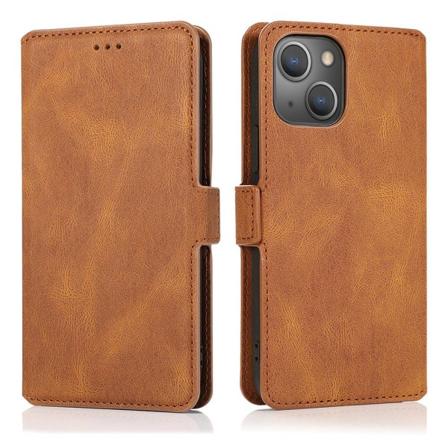 Floveme Plånboksfodral - iPhone 13 Mini Brun
