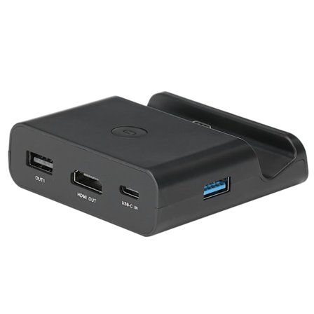 HDMI Videokonverteradapter för Switch/Lite Bärbar TV-adapter Mini Laddningsdockningsstation