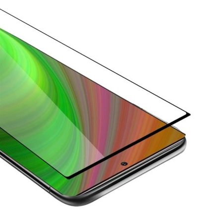 Helt Härdat Skärmglas för Samsung Galaxy NOTE 20 ULTRA, Transparent skydd med Svart härdat glas.