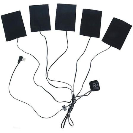 Värmedyna Värmelakan Väst Jacka Thermal Usb Charged