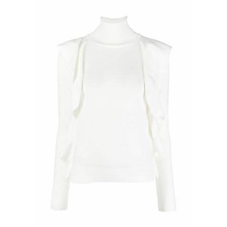 Liu Jo, Turtlenecks Biały, Kobieta, Rozmiar: S