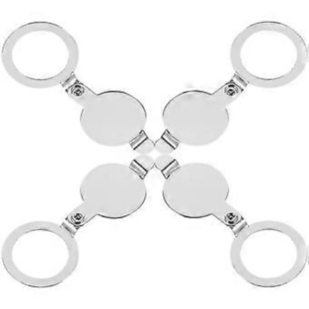 4 stk Dørkikkhull Personvern Deksel Dørvisir Kobberlokk Dør Kikkhull Deksel Beskytter