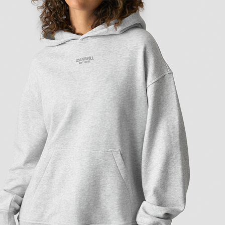 ICANIWILL Essence Hoodie Grå