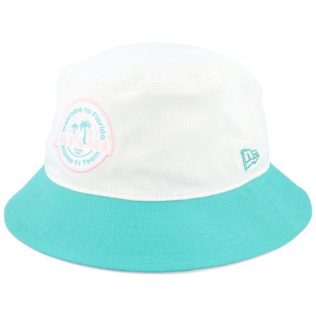 New Era - Motor Beige bucket Hatt - Alpine F1 24 Miami Tapered Micro Cord Off-white Bucket @ Hatstore
