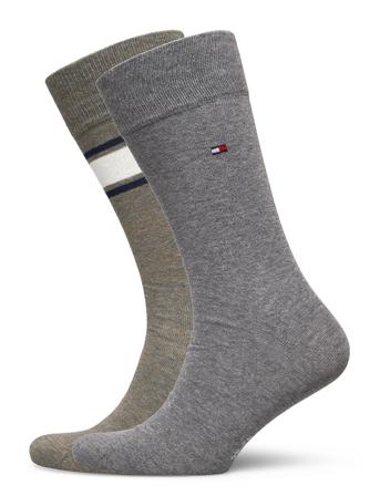 Th Men Sock 2P Multicolor Melange Grey Tommy Hilfiger