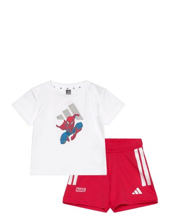 I Mrvl Sm T Set White Adidas Sportswear