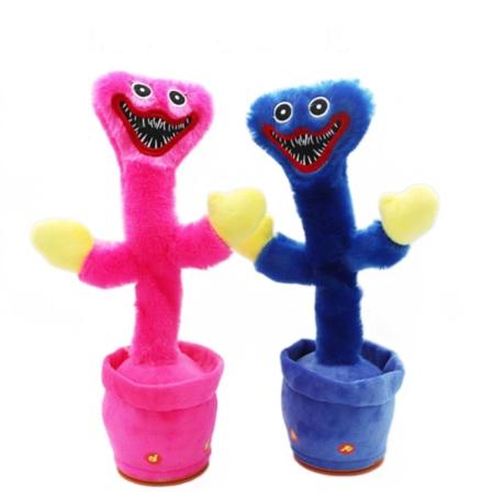 Poppy Playtime Huggy Wuggy Twist Cactus Electric Doll - Perfet Blue