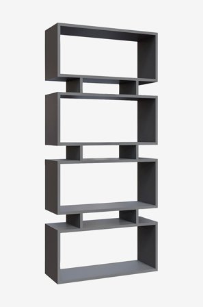 Homitis - Bokhylle Langdon - Grå - Bokhyller - Fra Homeroom