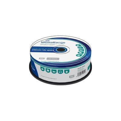 MediaRange DVD+R DL x 25 - 8.5 GB - lagringsmedier