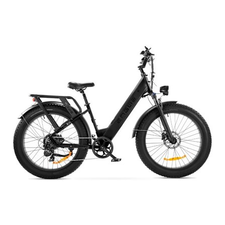 ENGWE E26 ST Elektrisk Fatbike - Elcykel - Lav Indstigning - 26 Tommer - 250W Motor - 7 Gear - 140 km Rækkevidde - Hydrauliske Skivebremser -