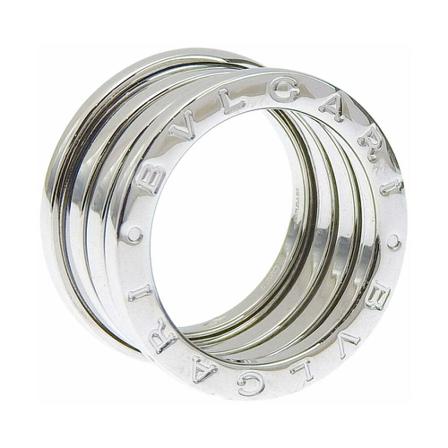 Bvlgari Vintage, Pre Owned Ring Grijs, unisex, Maat:ONE Size
