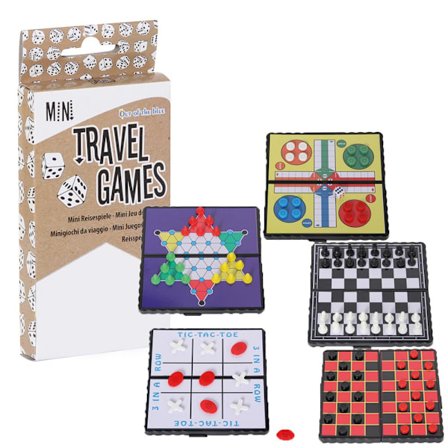 Magnetiske Mini Spil - Brætspil / Selskabsspil / Familiespil