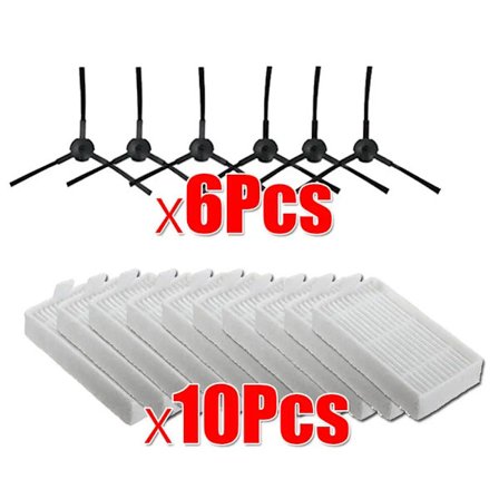 Pölynimurirobotin osat sivuharja Ensisijainen pölysuodatin moppi Hepa-suodatin ilife v5 v5s V3 V3s v5pro V50 V55 x5 v5s pro -malleille
