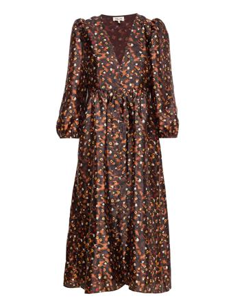 Asana Knelang Kjole Multi/mønstret Baum Und Pferdgarten