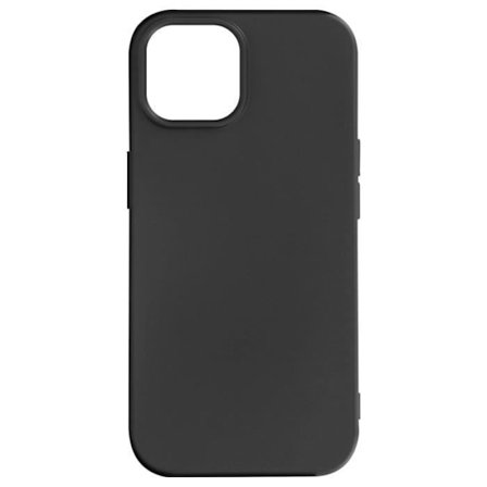 Fodral till iPhone 15 Plus Silikon Ultratunt 0,25 mm Matt Finish Moxie Black