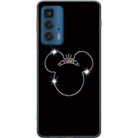 Motorola Edge 20 Pro Genomskinligt Skal Minnie Mouse