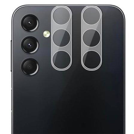 2-Pack Kameralinsskydd HD-Clear 0,3mm till Samsung Galaxy A35 5G