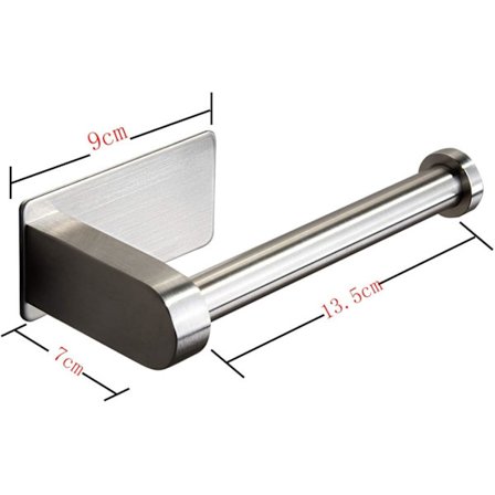 Självhäftande toalettpappershållare utan borrning väggpappershållare