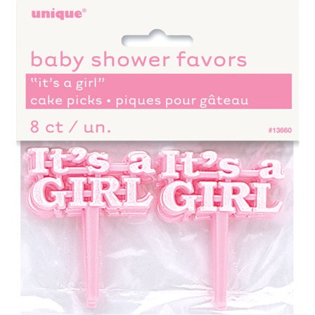 Kage og Kagedekorationer It's A Girl