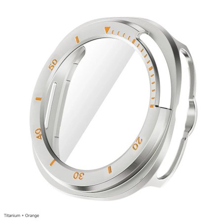 Skal för Samsung Galaxy Watch 8 Classic Tillbehör Härdat Glas Skärmskydd Stötfångare Galaxy Watch 8 Classic 46mm PC-skydd