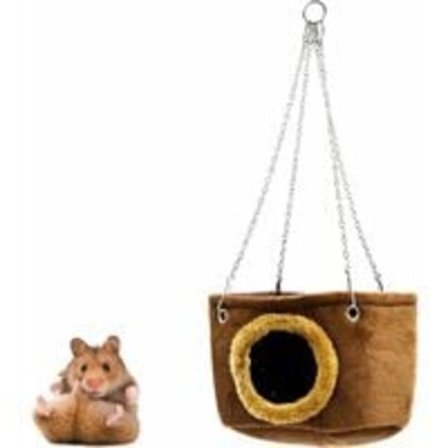 Lemmikkien riippumatto häkkitarvikkeet Hamsteritarvikkeet - Pieni eläinhäkki riippuva sänky koukuilla, pehmeä ja lämmin BF