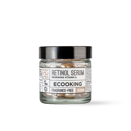 ECOOKING Retinol Serum 0,15% Capsules 60 pcs, Skincare, Ansigtspleje, Serum