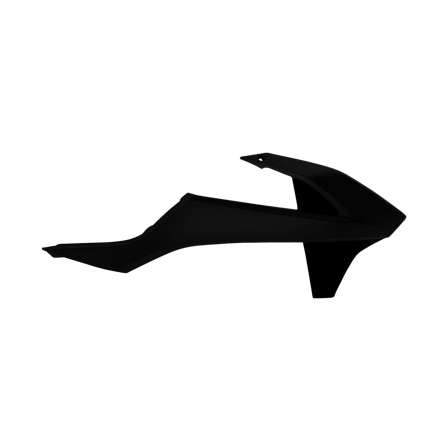 Tapas de Radiador Polisport Negras - KTM 200 EXC 2016-2016