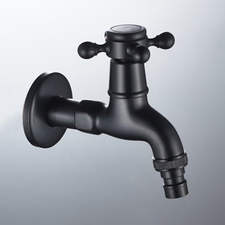 Tvättmaskin Kran Solid Mässing med G1/2 Diskho Pipa - Antik C