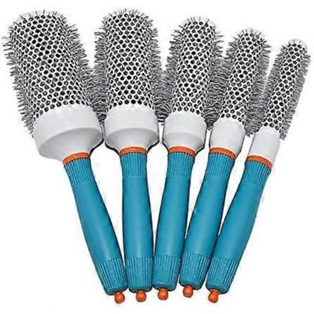 Keramisk Lonic Rund Hårborste Hårfrisering Hårsalong Styling Rund Borste Verktygsset