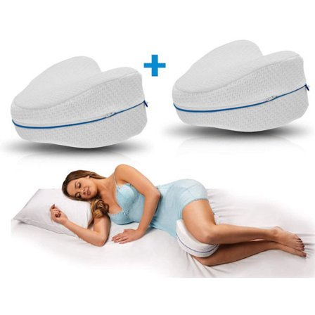 2 benputer for komfort i sideleie, kne- og benstøtte