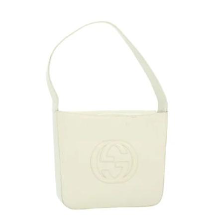Gucci Vintage - Vintage Väskor - Vit - Dam - Storlek: One Size, Dam, Storlek: ONE SIZE