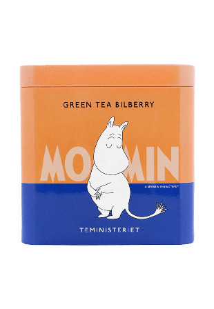 Teministeriet Moomin Green Tea Bilberry Tin Kaffe, te & dryck Orange 100gram