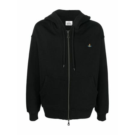 Vivienne Westwood Zip-throughs Sort, Herre Trøjer