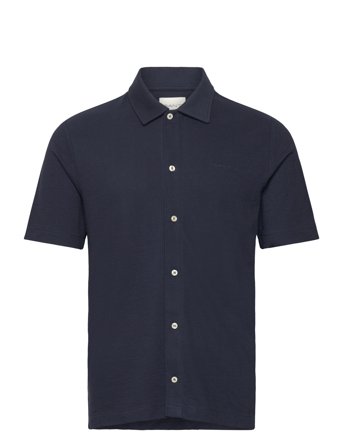GANT | Textured Ss Shirt | M
