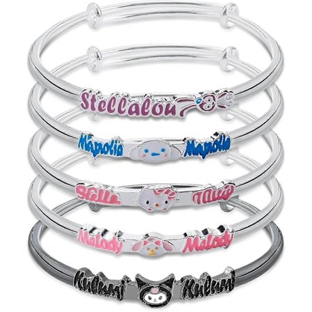 5 stk My Melody Kuromi Armbånd Søt Kitty Cinnamoroll My Melody Kuromi Gave Tegneserie My Melody Smykker For Kvinner Jenter (br Melody Kuromi)