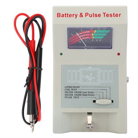 Quartz Klokke Batteritester Urverksdetektor Reparasjonsverktøy