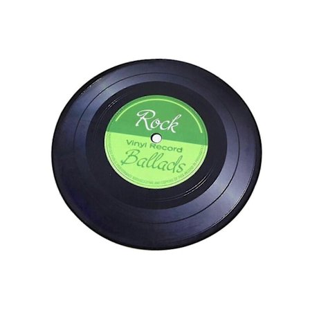 Vinylplade Tæppe Måtte Pude Retro Cd Rundt Tæppe Sofa Tæpper Skridsikker Måtte Tæppe Til Dør Børn
