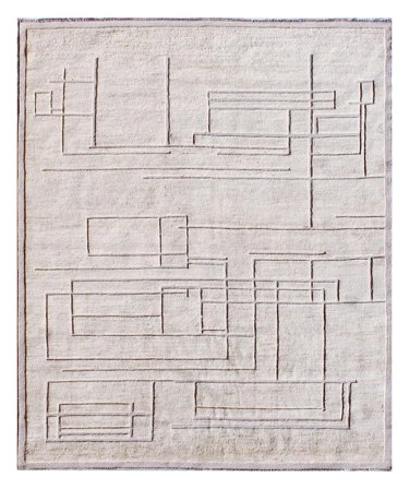 Grand Ozbek Berbère Tapis 252X301 Laine