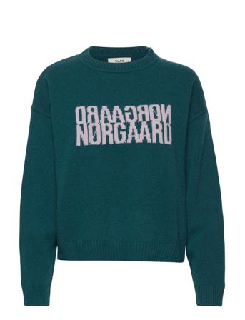 Recy Soft Knit Tilona Sweater Pullover Grønn Mads Nørgaard
