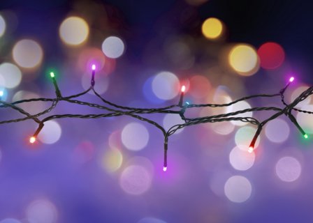 Deltaco Strings light, 10 m, 80LED, RGB, Wifi transformer, IP44