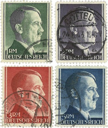 Tyske Rige 1942 - MICHEL 799-802 - Stemplet