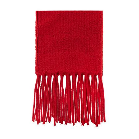 Stella McCartney Fringed scarf röd, Dam Sjalar, Dam, Storlek: ONE SIZE
