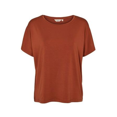 Basic Apparel Joline Tee Rød, Dame T-shirts