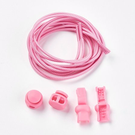 2-Par Knytfria Elastiska Skosnöre