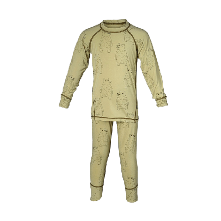 ISBJÖRN of Sweden Polarbear Set Underställ Underkläder & strumpor Unisex Grön 110/116