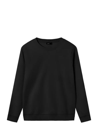 Nlnnizu Ls Bru O-Neck Sweat Noos Black LMTD
