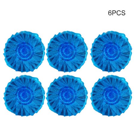 Blå Toalettrengöringsboll Kraftfull Automatisk Blekning Toalettskål Deodorant Fläckborttagningsmedel För Badrumsrengöring